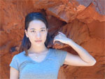Jessie at Yosemite's Mariposa Redwood Grove